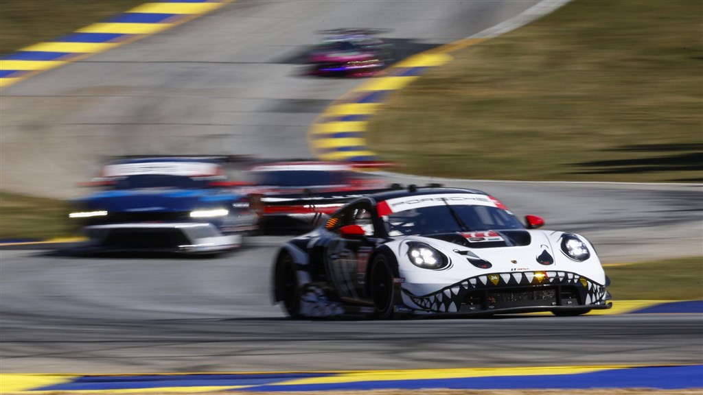 Michael Christensen skuffet efter Petit Le Mans. 
(Foto: Jan Kaiser)